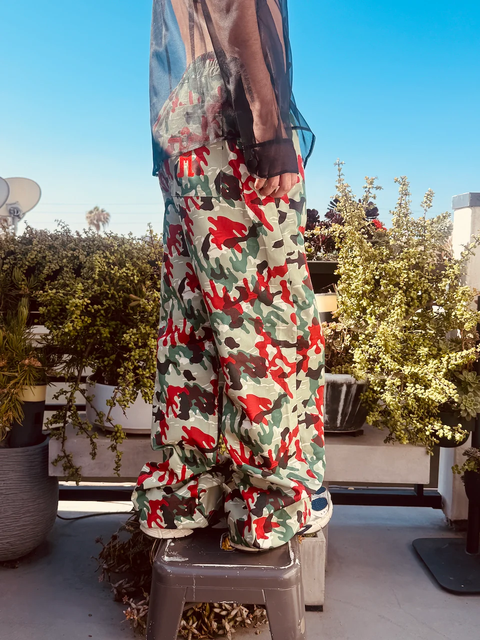 Walter Van Beirendonck Camouflage Basic Pants - Image 13