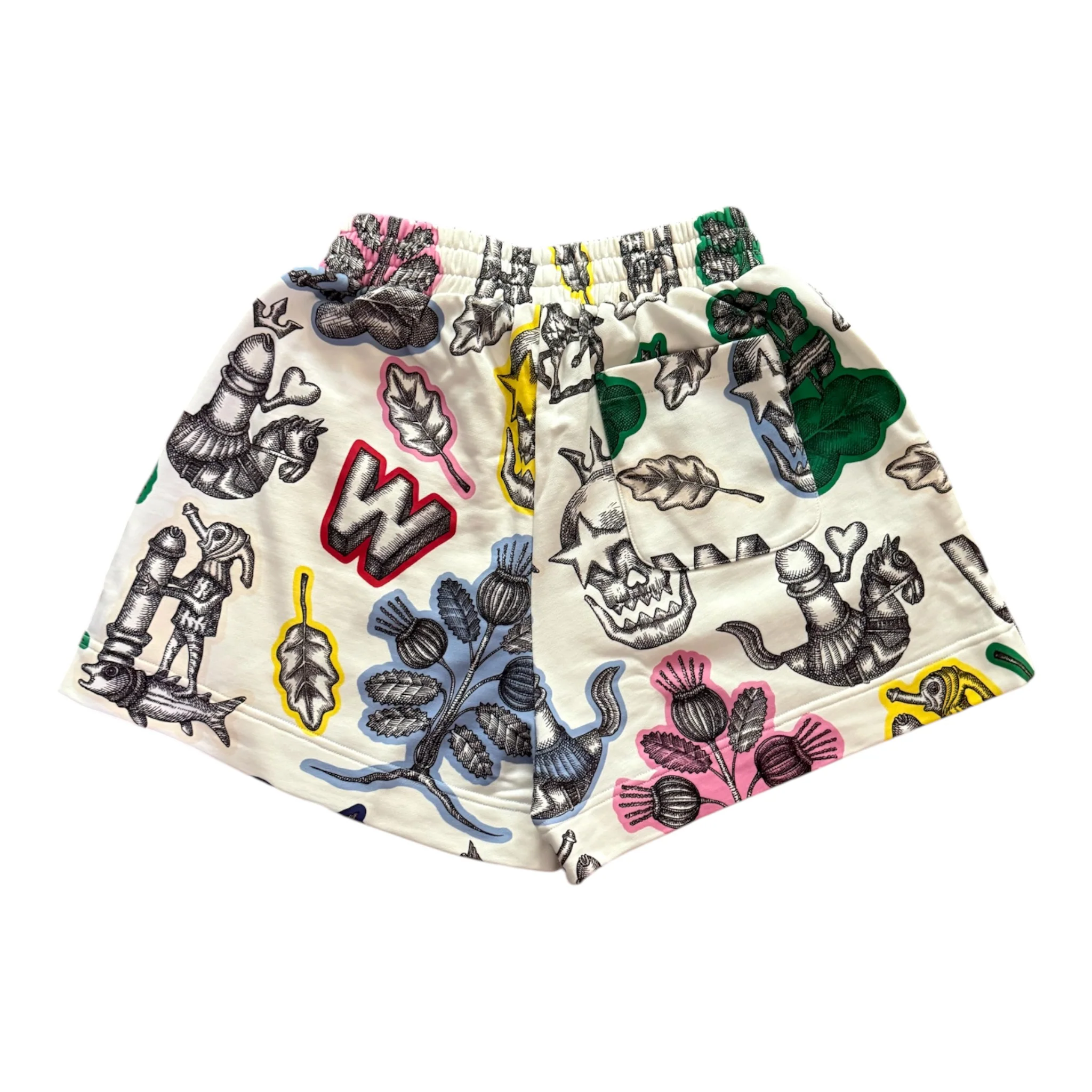 Walter Van Beirendonck crown shorts - Image 3