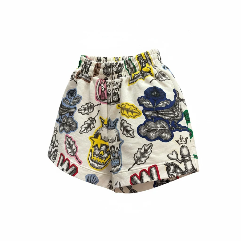Walter Van Beirendonck crown shorts - Image 5