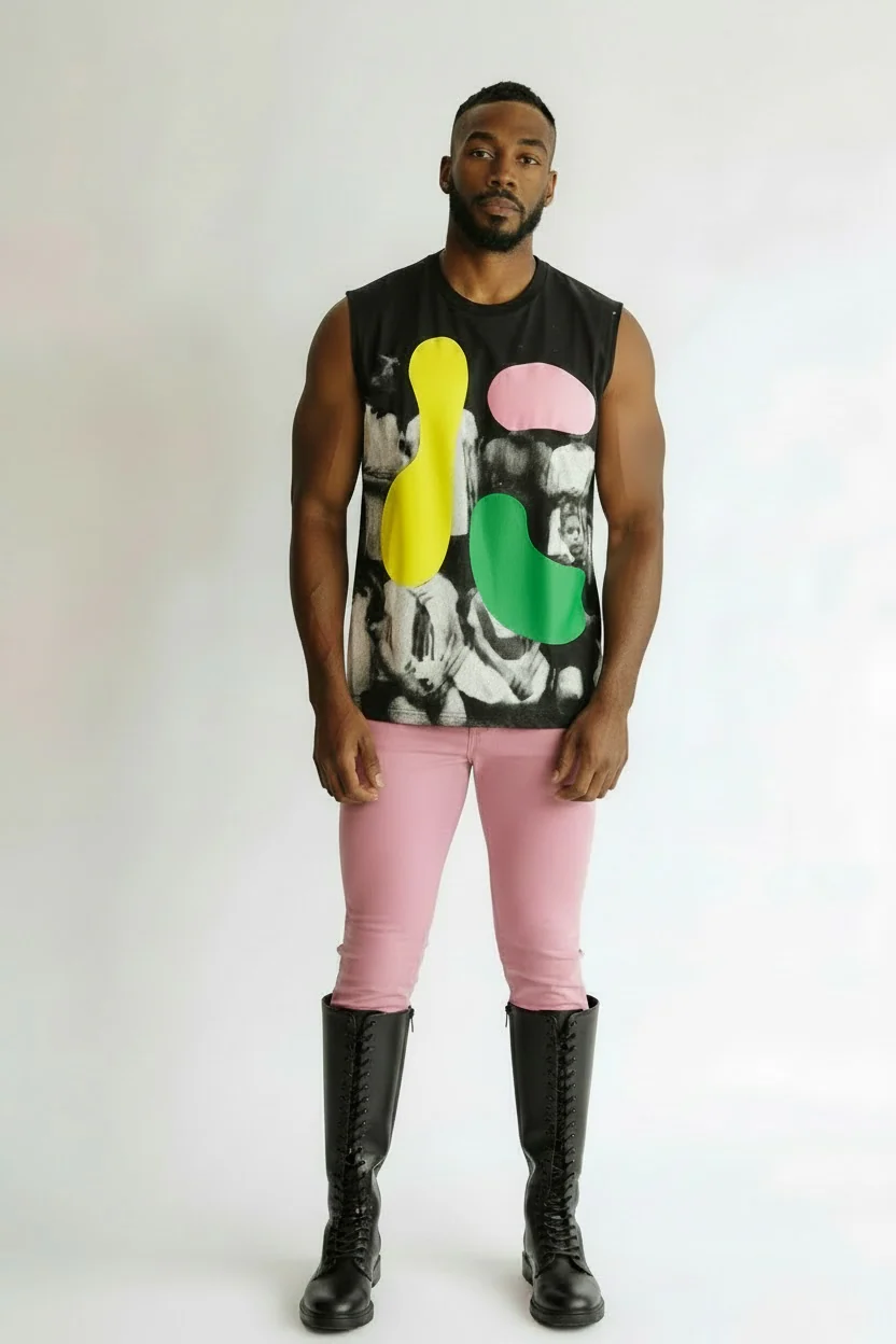 WALTER VAN BEIRENDONCK Daisy Muscle Tank - Image 5