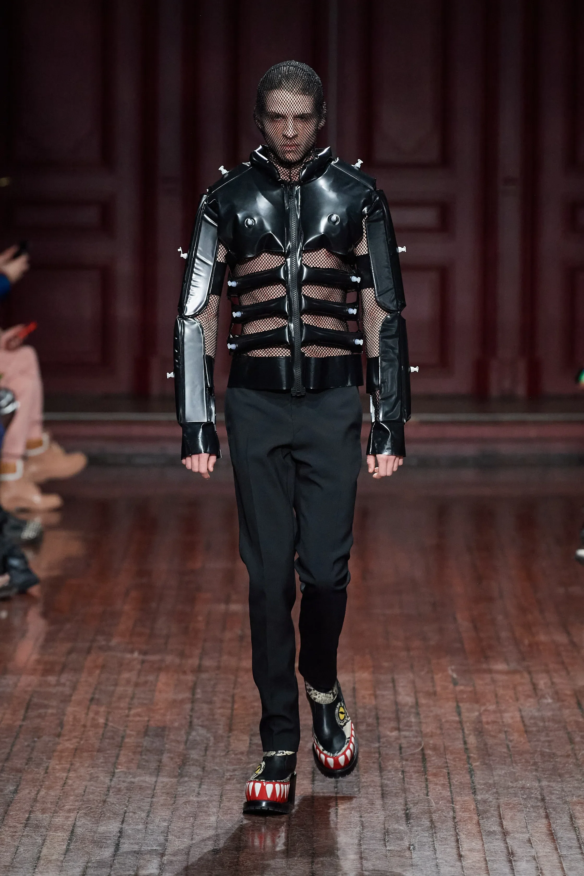 Walter Van Beirendonck Inflatable Exoskeleton Jacket FW23 - Image 10