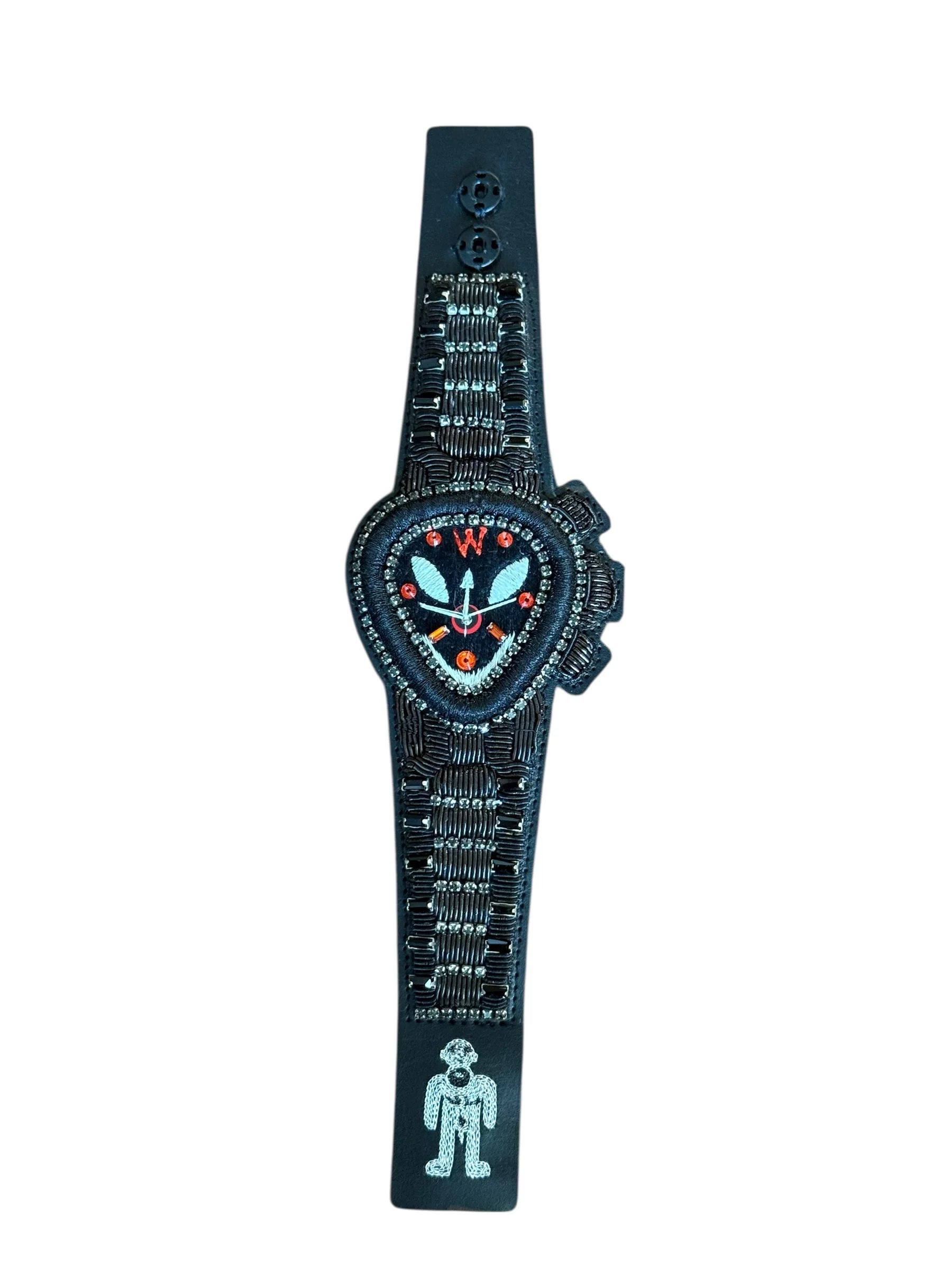 Walter Van Beirendonck New Bracelet in Black - Image 3