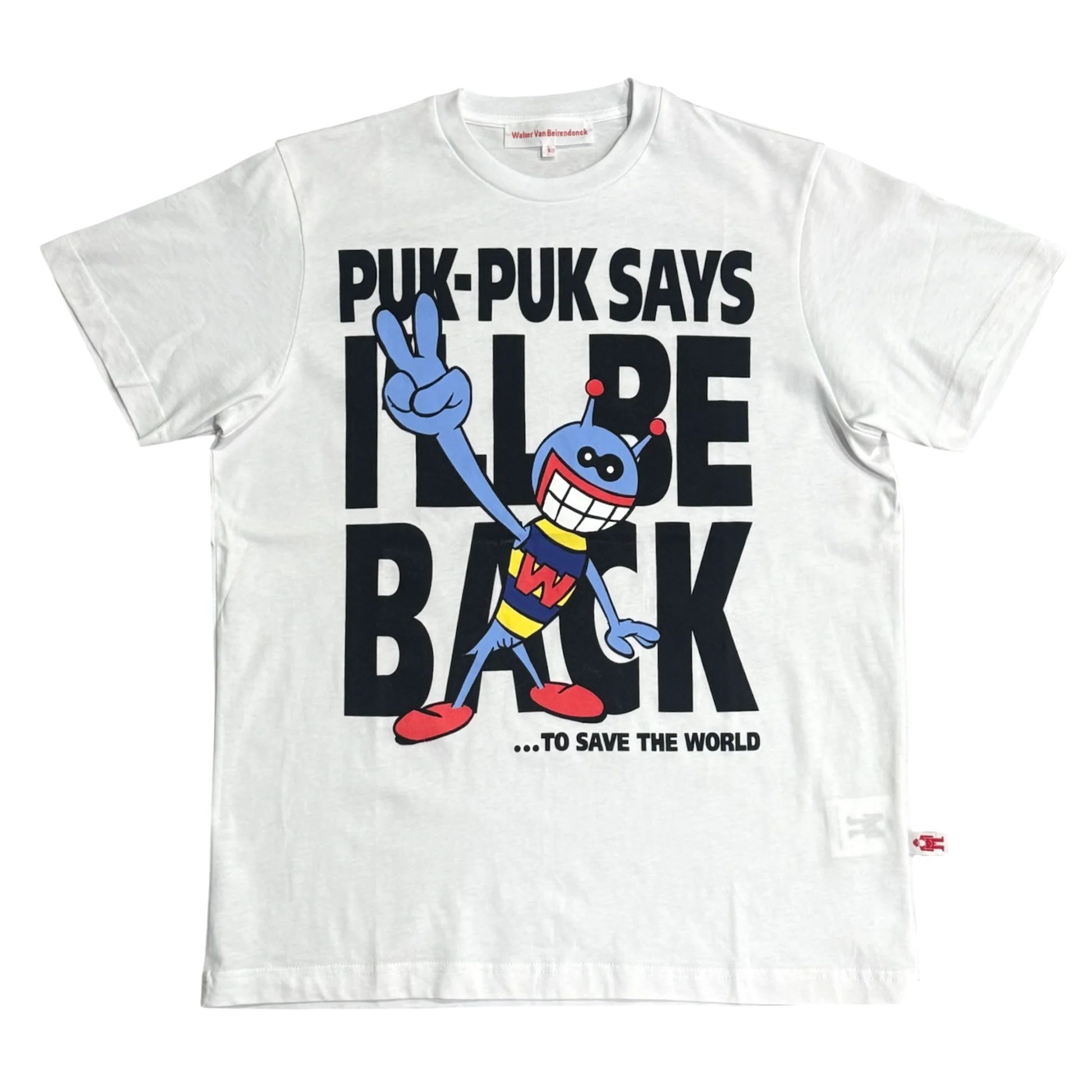 Walter Van Beirendonck Puk Puk Says Tee - Image 2