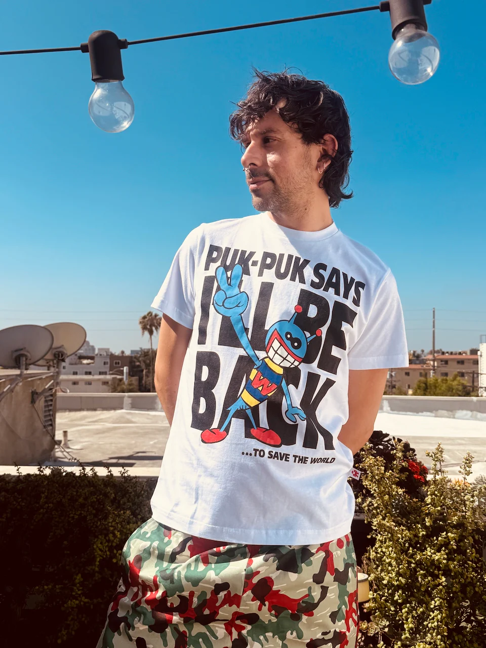 Walter Van Beirendonck Puk Puk Says Tee - Image 6