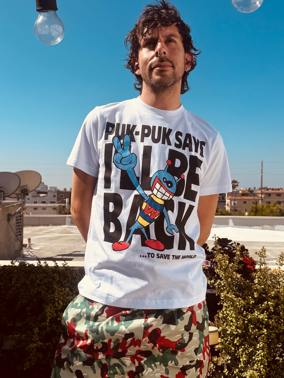 Walter Van Beirendonck Puk Puk Says Tee - Image 8