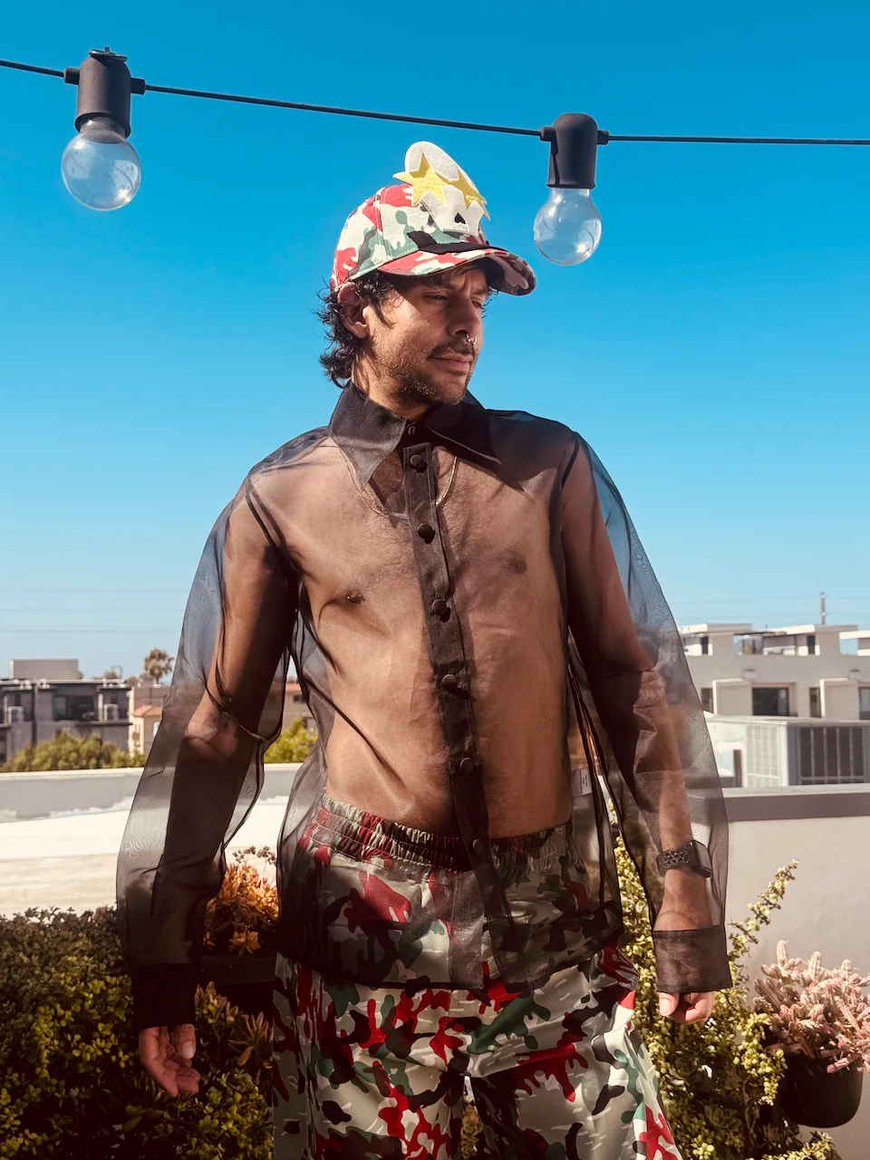 Walter Van Beirendonck Sheer W Shirt - Image 2