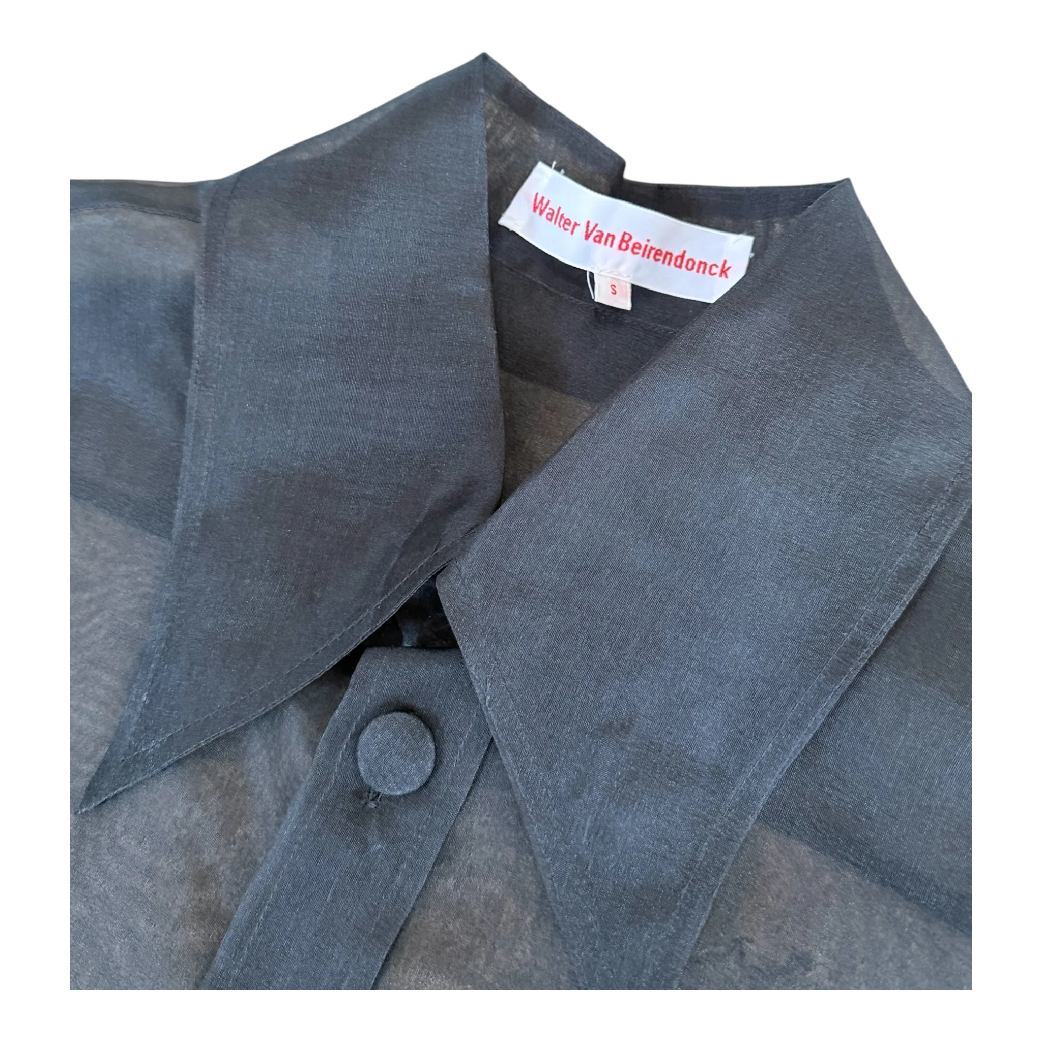 Walter Van Beirendonck Sheer W Shirt - Image 4