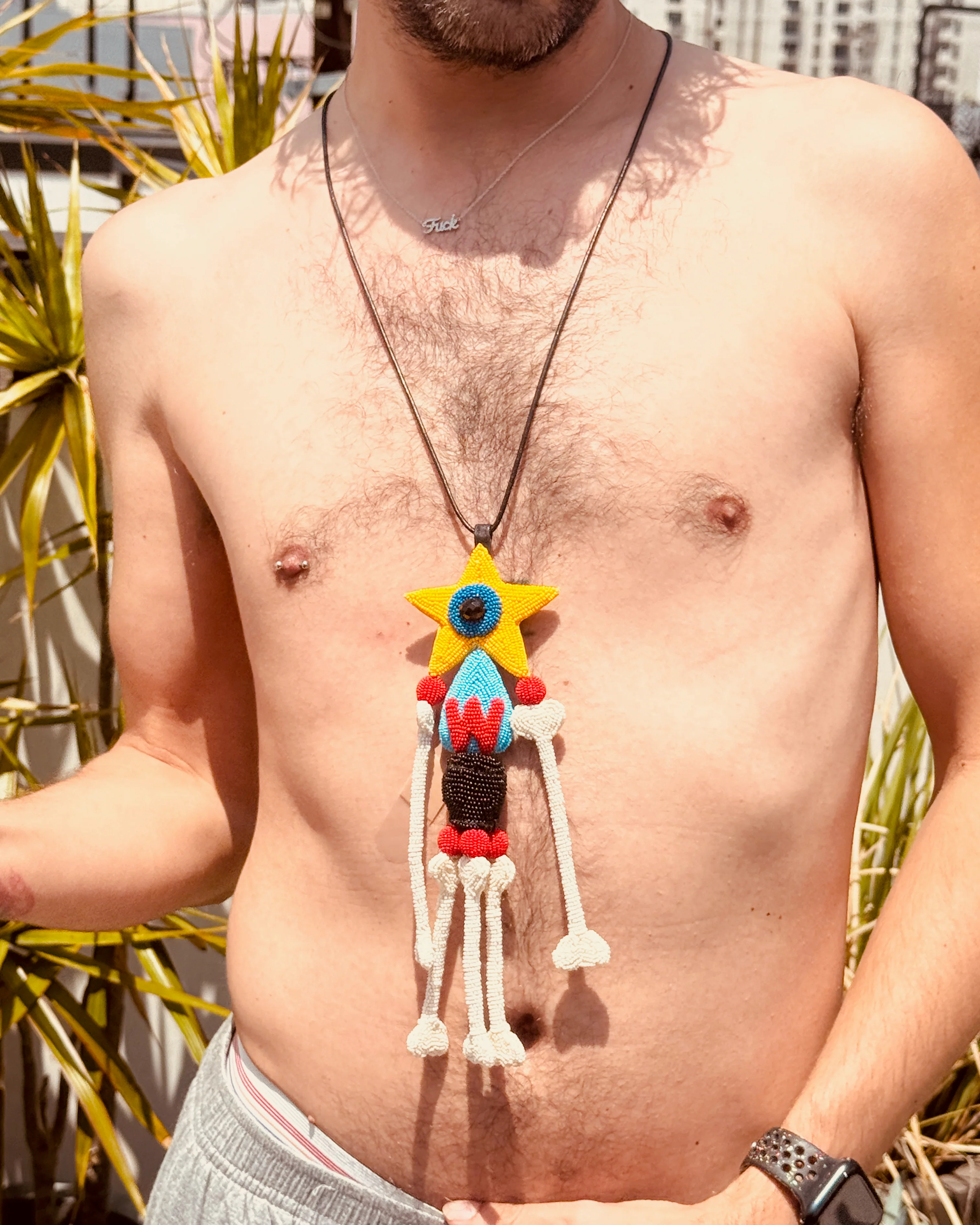 Walter Van Beirendonck Starry Eye Necklace - Image 2