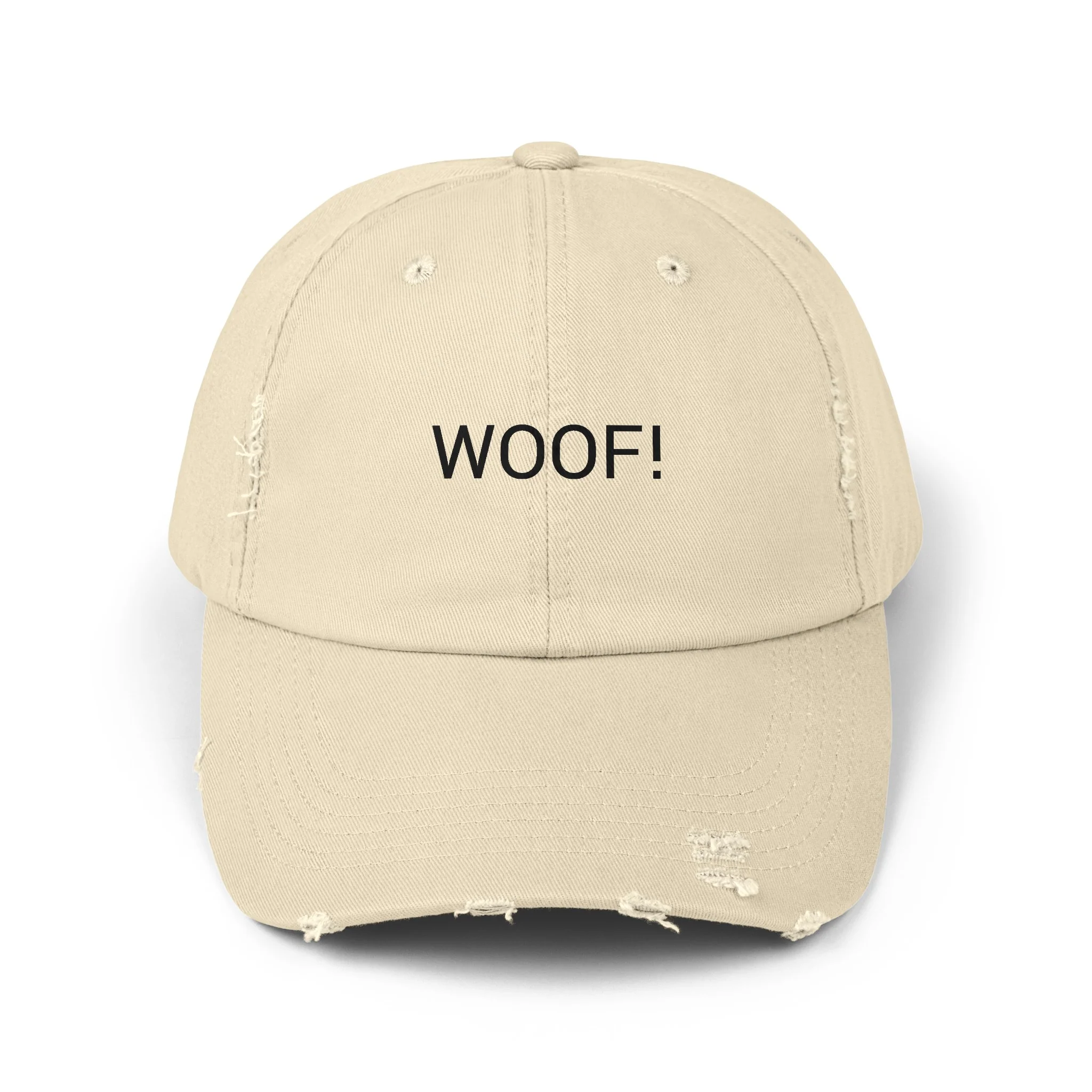 WOOF! Distressed Cap in 6 colors - Image 5