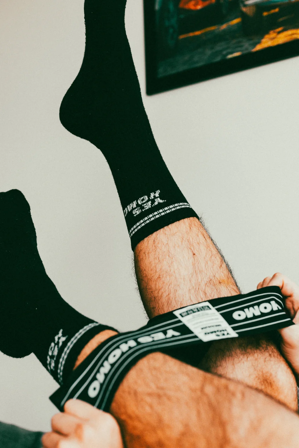 Yes Homo Socks - Black - Image 4