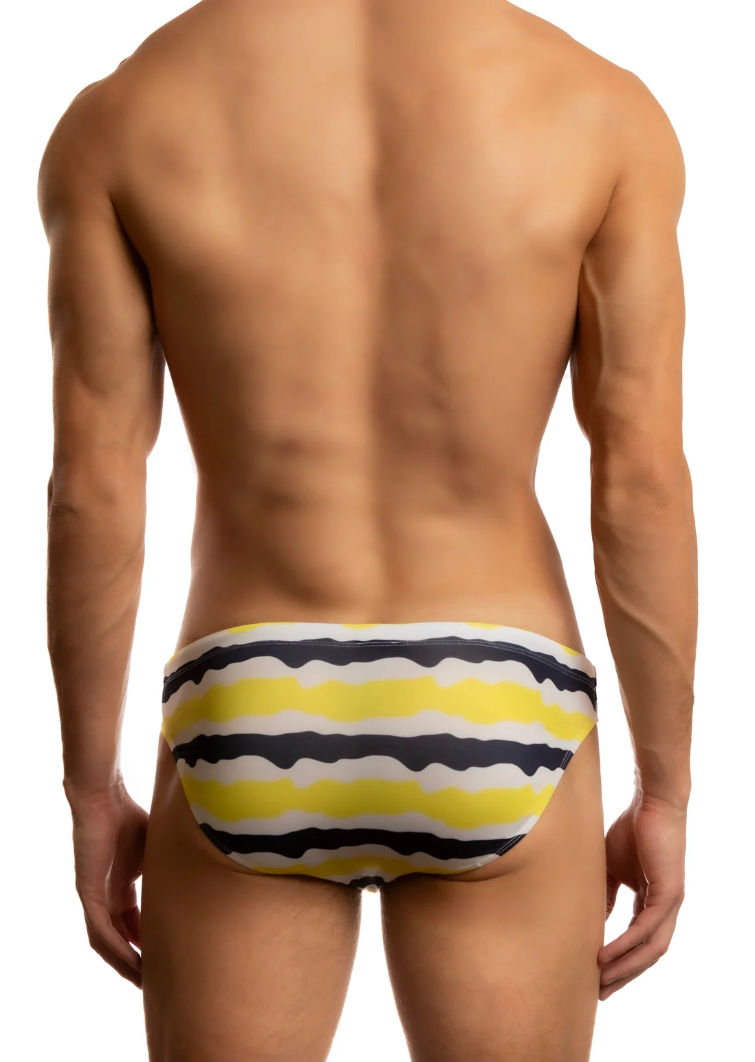 Zanzibar Wave Low-Rise 1" Swimsuit by Jack Adams in 2 colors - Image 3